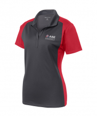 Sport-Tek Ladies Colorblock Micropique Sport-Wick Polo